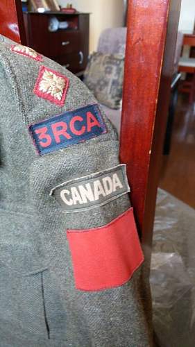 WW2 Canadian Army BD