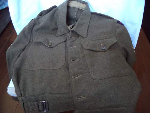 WWII 46th Royal Marine Commando battledress