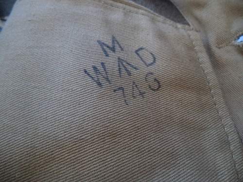 WWII 46th Royal Marine Commando battledress