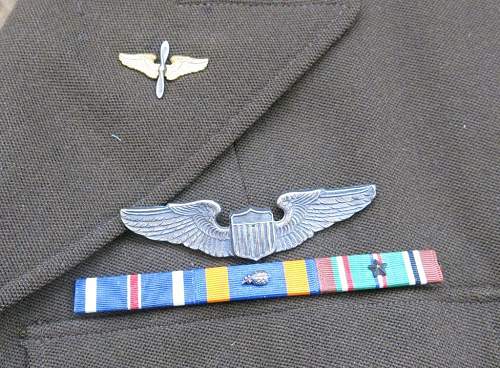 WW2 US 8th AAF 4 pocket tunic for the rank of Major.