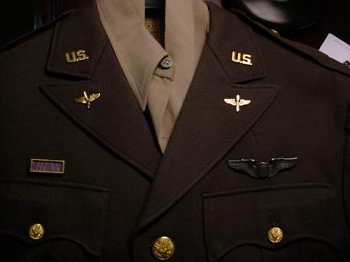 WW2 LT  B17 pilot dress uniform,untouched since 1945