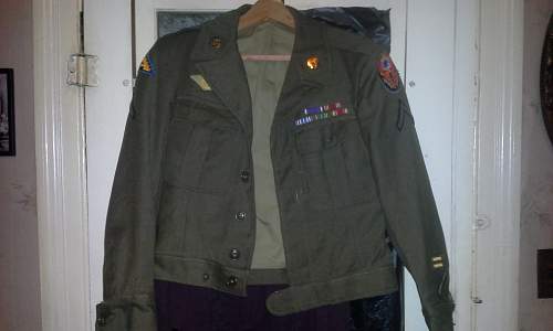 My first Ike jacket.