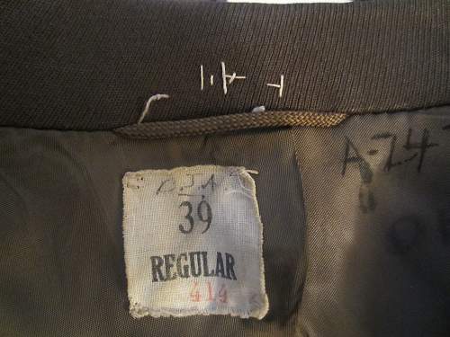 Eighth Army Officers Coat
