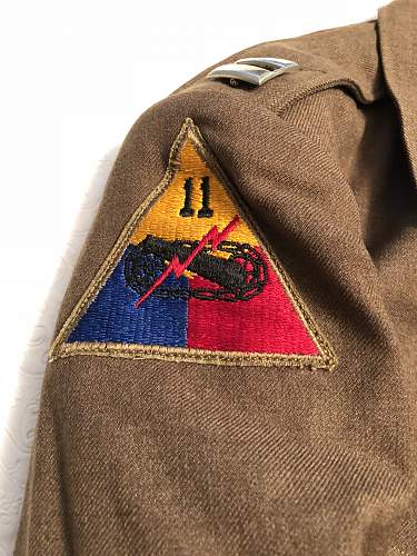 11th Armored Division Ike Jacket