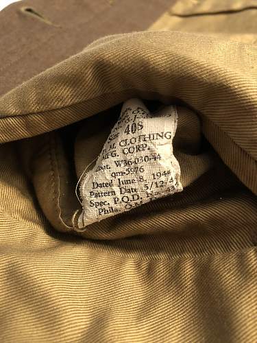 11th Armored Division Ike Jacket