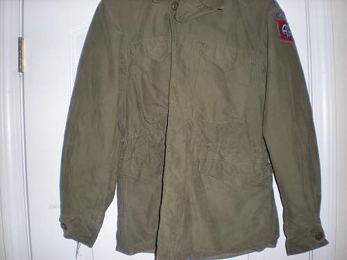 82nd Airborne M43 Jacket