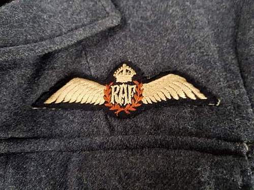 RAF sergeant (pilot) Service Dress