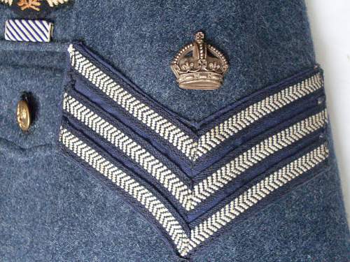 RAF sergeant (pilot) Service Dress