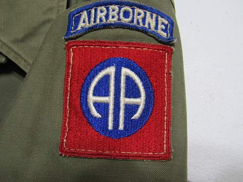 82nd Airborne M43 Field Jacket?