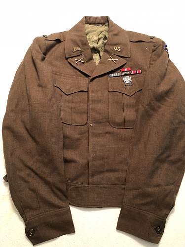 WW2 US Artillery Officer's Ike Jacket