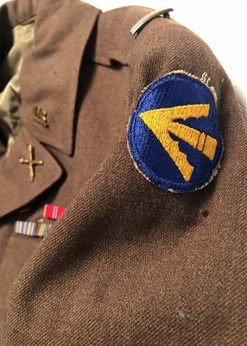 WW2 US Artillery Officer's Ike Jacket