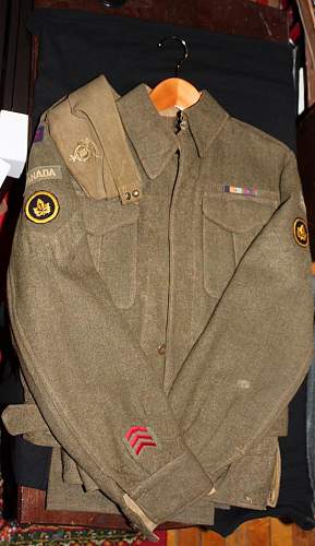 Canadian Ordnance Corps uniform 1943