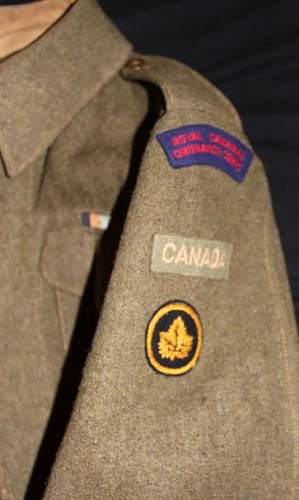 Canadian Ordnance Corps uniform 1943