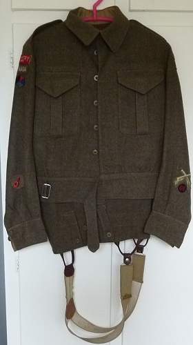 WW2 Canadian Infantry corps Uniform