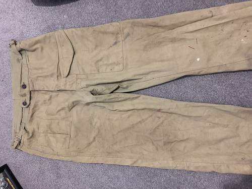 Value of British Khaki Trousers?