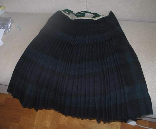 Black Watch Kilt: Pattern?