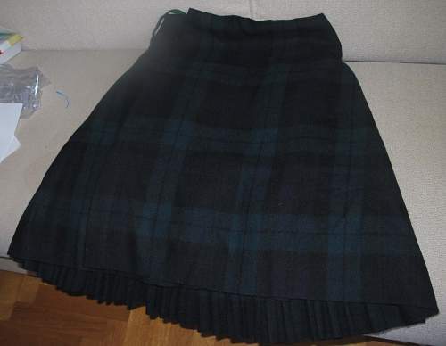 Black Watch Kilt: Pattern?