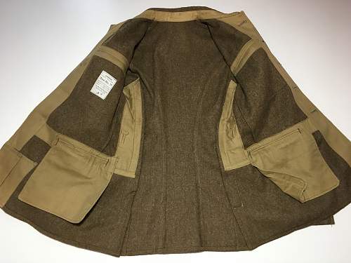 British Army Service Dress O.R. Jacket