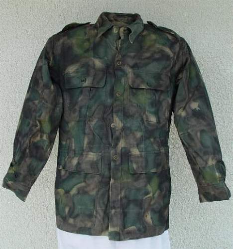 New Zealand Pacific War Camouflage uniform