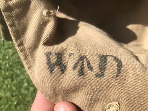 British Kaki Drill Tropical uniform WW2, original?