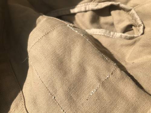 British Kaki Drill Tropical uniform WW2, original?