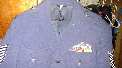 1980s USAF Dress Blues.