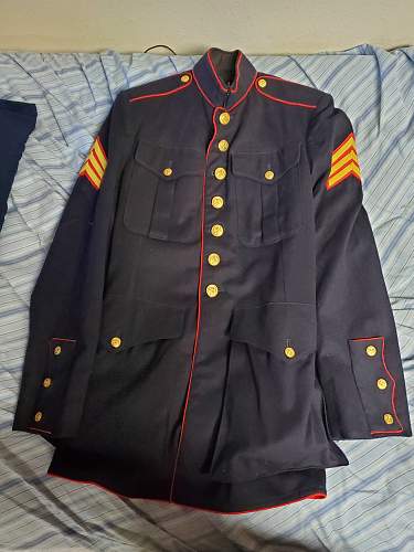 1948 dated USMC dress uniform