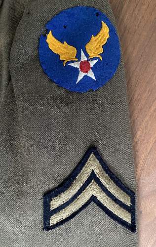 USAAF Corporals Dress Tunic