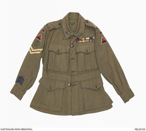 WWII Australian SD Uniform