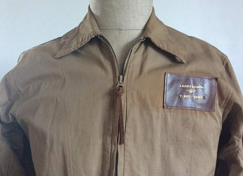 USMC Aviation M-421A jacket ID