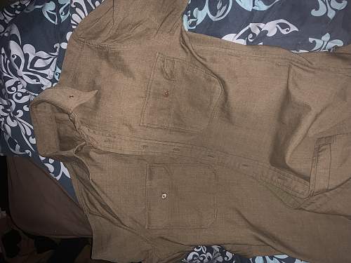 Possible US m37 wool shirt