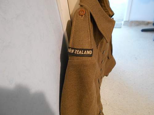 1942 New Zealand Battledress blouse &amp; trousers with provenance