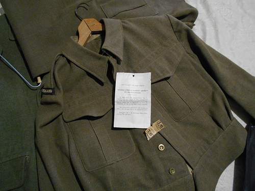 1942 New Zealand Battledress blouse &amp; trousers with provenance