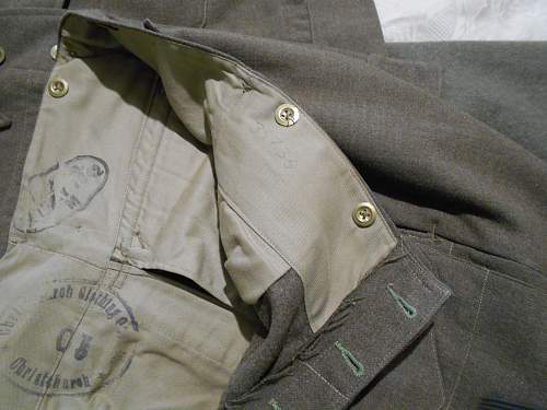 1942 New Zealand Battledress blouse &amp; trousers with provenance