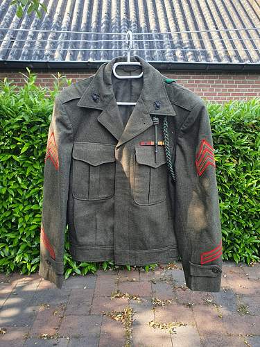 USMC M44 IKE jacket+trousers