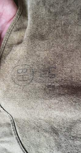 British OR' collarless shirt - help needed