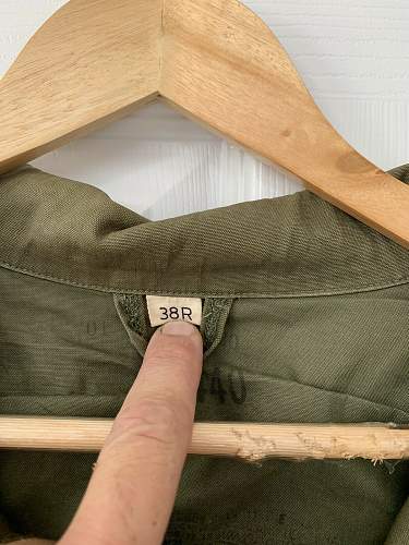 US M43 Field jacket: WWII original????