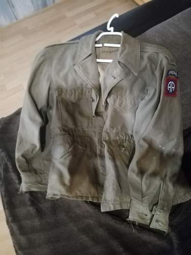 Ww2 M43 82nd Airborne jacket help