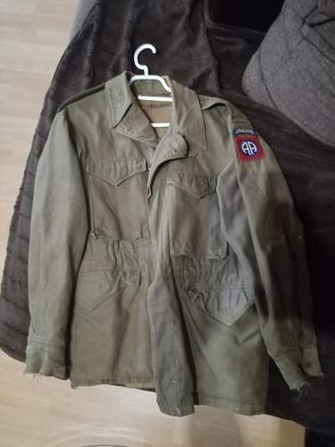 M43 82nd airborne jacket