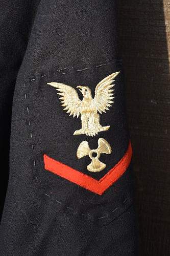 Very Cool Identified WWII Navy uniform set