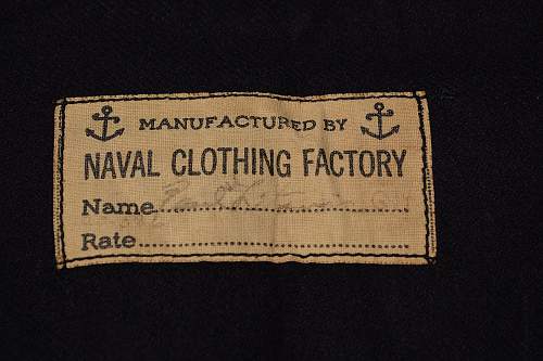 Very Cool Identified WWII Navy uniform set