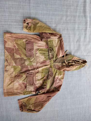 Smock, windproof. camouflage