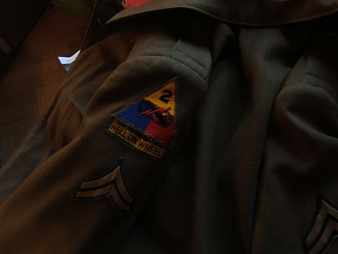 WW2 jacket of US 2nd Armored Division