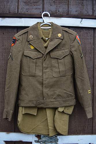 66th Division Ike / 1st Marine Air Wing tunic