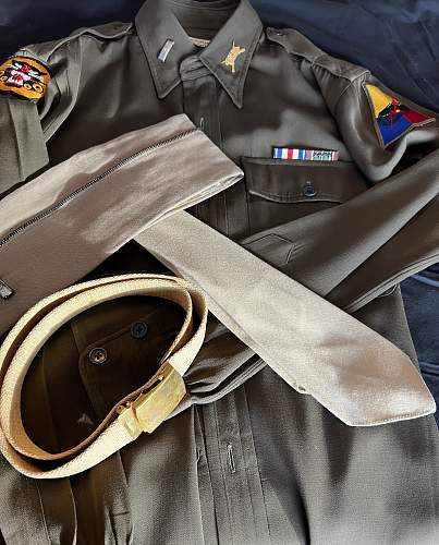 Uniform to Silver Star winner and Battle of the Bulge POW