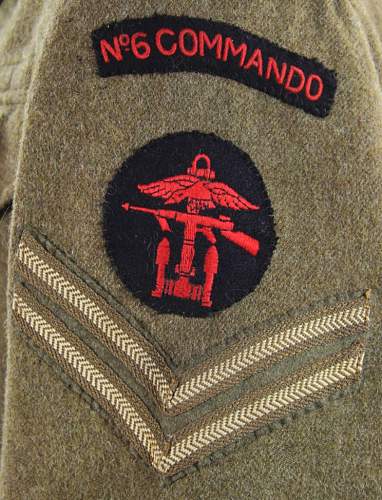 N6 commando badges