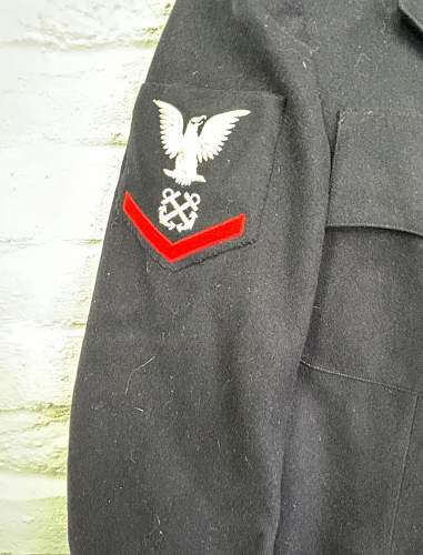 WW2 USCG Named Coxswains Mate uniform
