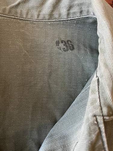 ww2 US HBT shirt ----- Need Help