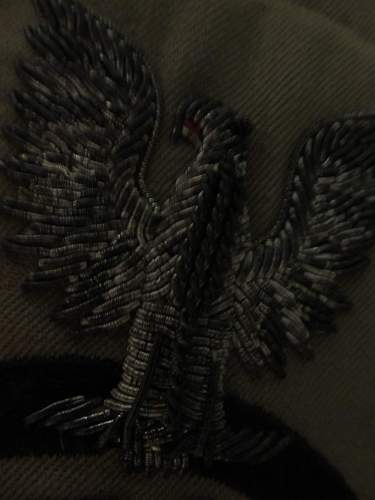 Tailor-made Navy Chief Petty Officer's jacket w/Bullion insignia