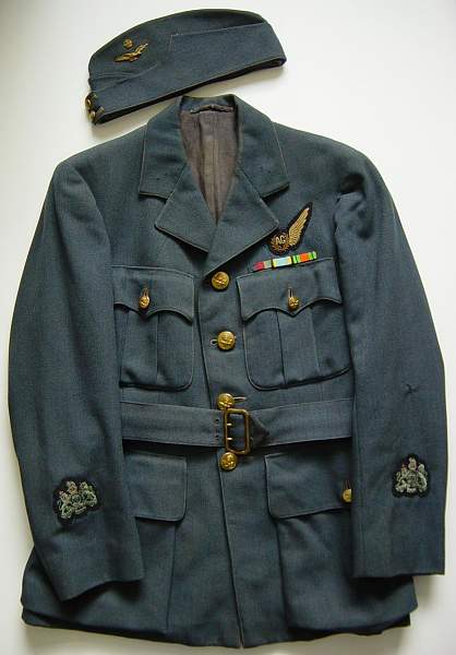 RAF Air gunners uniform group